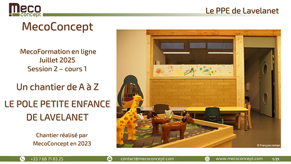 MecoFormation Session 3 : Organiser son chantier de A à Z en rediffusion – Image 2